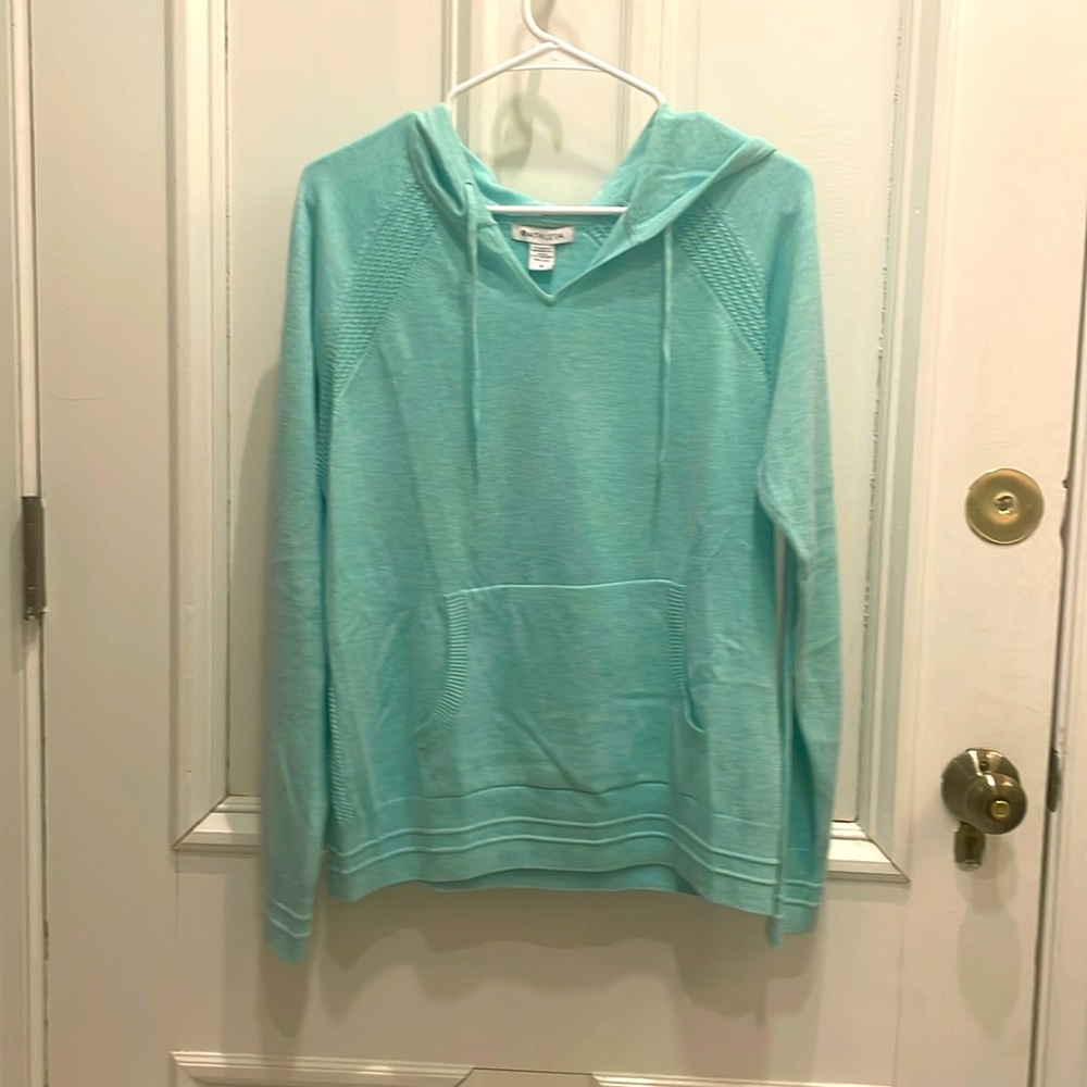 Athleta Knit Hooded Pullover